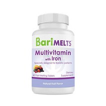 BariMelts Multivitamin 종합비타민 멀티비타민Fast Melting 멀티비타민 Post Gastric Bypass 소매 Gastrectomy Surgery Pant
