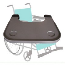 일본직발송 6. IMAKIMS 【IMAKIM’S】 휠체어용 테이블 매직 테이프식 간단하게 휠체어와 일체화 경량 ABS, One Size_One Color, One Size_One Color, One Size_One Color