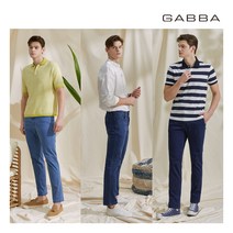[가바] (GABBA) 24SS 썸머 라이트쿨 테이퍼드핏 남성 데님 3종