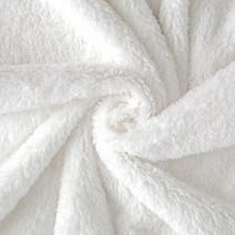 털원단 소프트 털 8종, 화이트