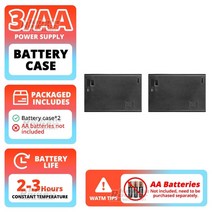 볼링아대 볼링손목보호대 손목밴드 남성용 겨울 장갑 스노우 보드 여성 터치 스크린 가열 장갑 캠핑 방수 스키 하이킹 오토바이 장갑, 배터리 케이스