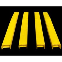 지게차 보호 슬리브 포크레인 고무 덮개 패드 덧발, 2500x125x45