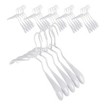 마녀의생활 논슬립 자켓 PVC 코팅 회전 옷걸이 30P, 화이트30P