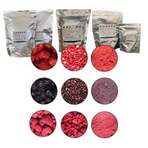 동결건조딸기파우더 딸기다이스 딸기홀 블루베리 라즈베리 100g 300g 제과제빵 카페재료, 딸기다이스300g
