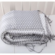 댕댕구리 신생아 침대 매트 유아동 범퍼침대 매트수면 패드 안전한 보호, 30x170cm