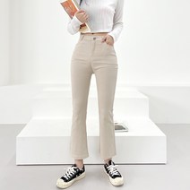 쏘옷 여성용 편해요 꿀스판 부츠컷 팬츠