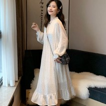 가바바 여성 롱원피스 청순미 발산 쉬폰 원피스 G42096