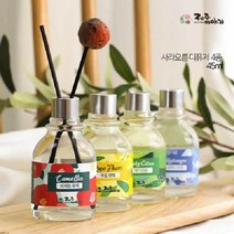 제주사라오름 디퓨저 실내방향제 4종 45ml, 비자림 동백향