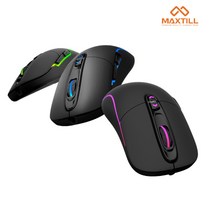 TRON G10 pro 배틀넷 롤링스카이 게임전용마우스, 매트화이트