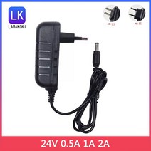 logitech driving force gt pro 무선 fplaystation 3용 24v 0.5a 1a 2a ac 어댑터, 유럽 ​​연합, 24v 2a