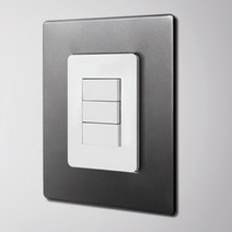 붙이는 스위치커버 155x200 베르블럭8271, 상품선택, MatteGrey
