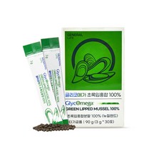 뉴질랜드산 초록잎홍합 100% 환 30포 (1개월분), 단품, 단품