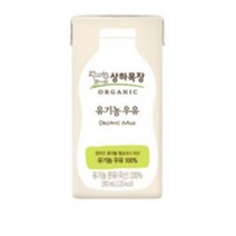 상하목장 유기농우유200mlx12팩 흰우유 멸균우유, 오리지널, 12팩