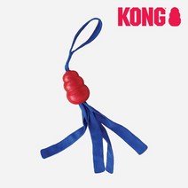 콩 KONG 클래식 테일즈 중/대 강아지 터그 놀이 소형견 대형견 삑삑이 장난감 콩토이