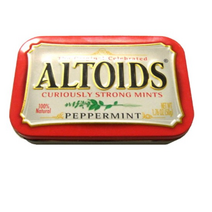알토이즈 페퍼민트 캔디 / Altoids Pepermint candy, 6개, 50g