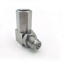 호환용 범용 산소 센서 익스텐더 90도 02 마개 확장 촉매 변환기 o2 산소 센서 스페이서, 한개옵션0