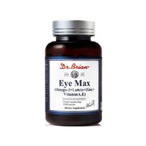 닥터브라이언 아이맥스 엔초비 오메가3 루테인 효능 눈에좋은 5중복합 영양제 황반색소 밀도 미국 PHS사 60캡슐