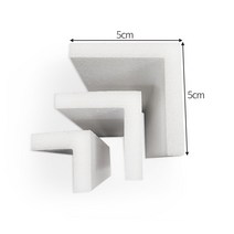 코너각대 ㄱ자스티로폼 완충재 가로세로 5cm 길이 30cm 60cm 90cm 10T15T20T 50개, 10T, 600mm