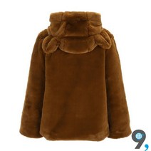 테디베어코트 뽀글이롱코트 후리스 따뜻한 카멜 브라운 곰돌이 빅사이즈
