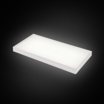 비츠온 거실등 LED 스퀘어 2등 50W 주광색 6500K KS 국산 주택등 홈조명, 2.스퀘어 거실등 100W 주광색
