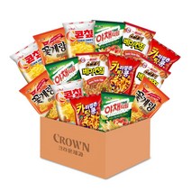 크라운 스낵 안주 세트 15P, 단품, 단품