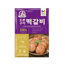 목우촌 냉동 오븐구이떡갈비 1kg, 1