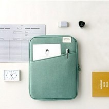 Ins-심플한 충격 방지 핸드백 Ipad 10.2 Air 4 5 Pro 11 12.9 Xiaomi Mi Pad 레노버 탭 케이스 13 인치 노, 02 Green