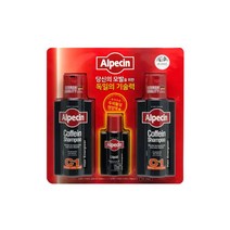 알페신 카페인 탈모 샴푸 대용량 250ml 2개입 + 리퀴드 75ml Alpecin Caffein Shampoo Liquid