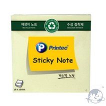 VEDANA 재생지스티키노트 100매 노랑 다어어리스티커