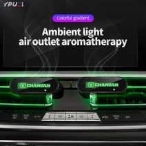 1pcs 자동차 향수 에어 컨디셔너 공기 출구 아로마 테라피 bmw 아우디 LED 크리 에이 티브 랜턴 합금 장식 용품, For Toytoa