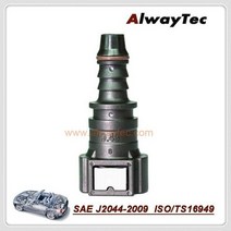 엔진 오일 드레인 배수 밸브 자동 연료 라인 호스 퀵 연결 해제 커넥터 자동차 연료 라인 호스 퀵 커넥터, 은