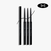 1+1 케이트 핏 레어 젤 펜슬 워터프루프 아이라이너, BR-1 젤 브라운, BK-1 젤 블랙