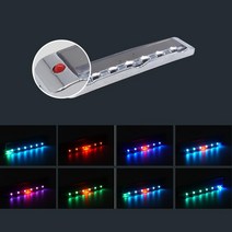 태양열충전 진동감지 오토 싸이키 LED경광등, 쿠팡 본상품선택