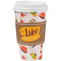 길모어걸스 굿즈 루크 머그컵 luke cup 여행용 일회용컵 8팩 한세트, 길모어 일회용컵 1