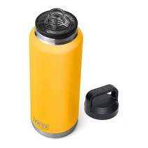 예티 YETI Rambler 진공 단열 가정용 병 처그 캡 포함 노르딕 퍼플 1.3kg(46온스) 스테인리스 스틸 소재, Alpine Yellow