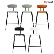 [한샘] [로제프]슈슈 바체어 (10종/택1) PU 절삭가능, 색상:05.슈슈 바체어 화이트 60cm