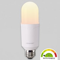 LED 전구 P 벌브 램프 1등급 10W 전구색 3000K E26 메가맨