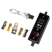 SURECOM Gam3Gear SW-33 마크 II 100 W 125-525 Mhz 미니 디지털 VHF UHF 양방향 무선 핸드 헬드 전원 &amp SWR 미터