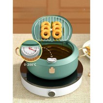 가마솥튀김기 영업용 업소용 대용량 튀김기계 윤식당, 24CM 달빛실버