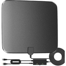 2023 업그레이드 디지털 TV 안테나 실내 실외 최대 300 마일 범위 4K 1080p 스마트 및 모든 구형 지원 강력한 신호 부스터가 있는 등급의 증폭 HDTV 동축 케이블 U