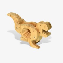 나무놀다 AR/MR 공룡 우드스피커 - 티라노사우루스 증강현실 DIY 원목 장난감