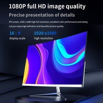 게이밍모니터 와이드 모니터 커브드 JSHIX-27 인치 스트레이트 IPS FHD 75Hz 데스크탑 게임용 컴퓨터 1920, 02 Black Curved