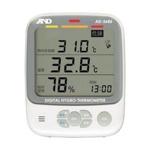 에이앤디 디지털 온습도계 실내 정밀 알람 센서 가정용 산업용 온도계 습도계 AD5686, 기본