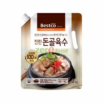 상세설명참조 베스트코 진한 돈골육수 2kg, 단품, 단품