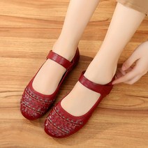 어르신신발 플랫슈즈 엄마선물 중년 발편한신발