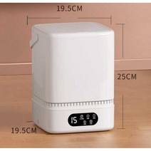 속옷 걸레 신발 미니탈수기 미니 소형 운동화 행주, 펄화이트살균모델(블루라이트살균/양방향펄세이터)