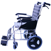 탄탄 카이양 접이식 알루미늄 실내용 경량 휴대용 12인치 휠체어(11kg) WYK863LAJ-12