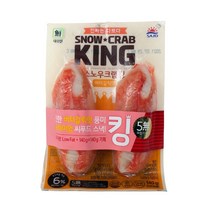 대림선 냉장 버터갈릭맛 스노우크랩 킹 140g x 2입, 단품