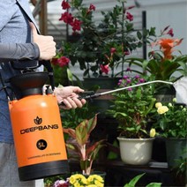 소독약 수동압축분무기 매장방역 수동식 고압분무기 스프레이 분사기 공병, 1개, E딥방분무기5리터