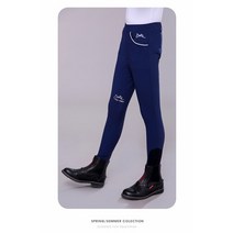 승마복 승마바지 실리콘 풀패치 말승마 초박형 바지 그립 실리카 젤 라이딩, 03 푸른 색_07 for 160MM height